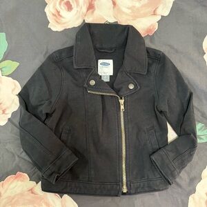Old Navy Black Moto Jacket for Kids